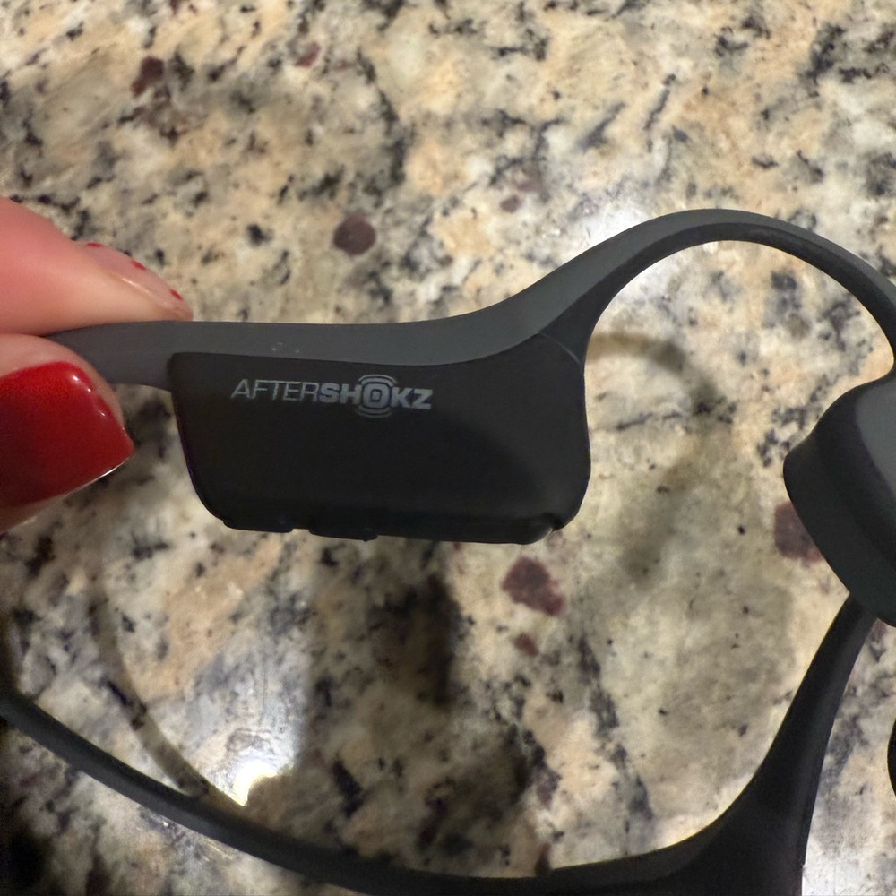 AfterShokz Black Wireless Headphones
